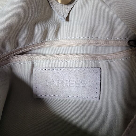 Express Leather Fringed Studded Shoulder Bag - Picture 9 of 12